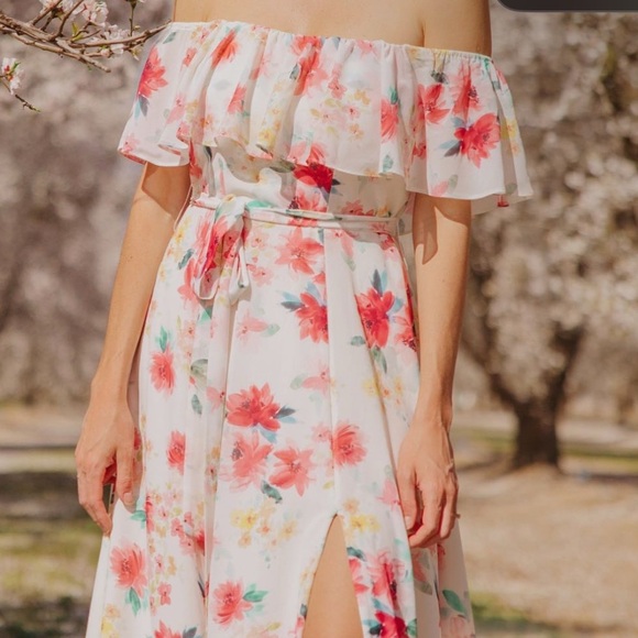 Yumi Kim Carmen Maxi Dress in Paradise Villa Ivory ,Size 2 - Picture 8 of 8